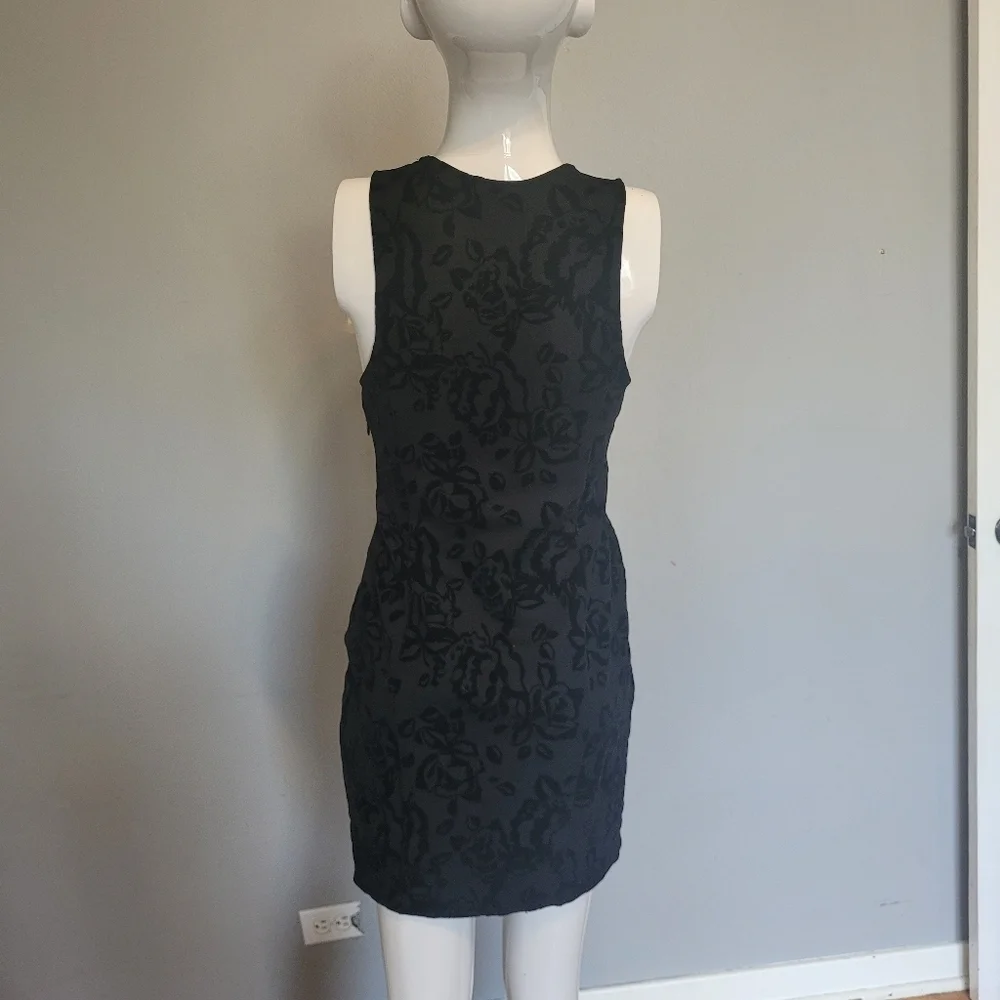 Free People Velvet Bodycon Rose Dress, VGUC, Size S - Picture 4 of 7